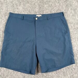 Peter Millar Collection Shorts Size 40 Blue 8.5" Polyester Wicking Golf‎ Men's